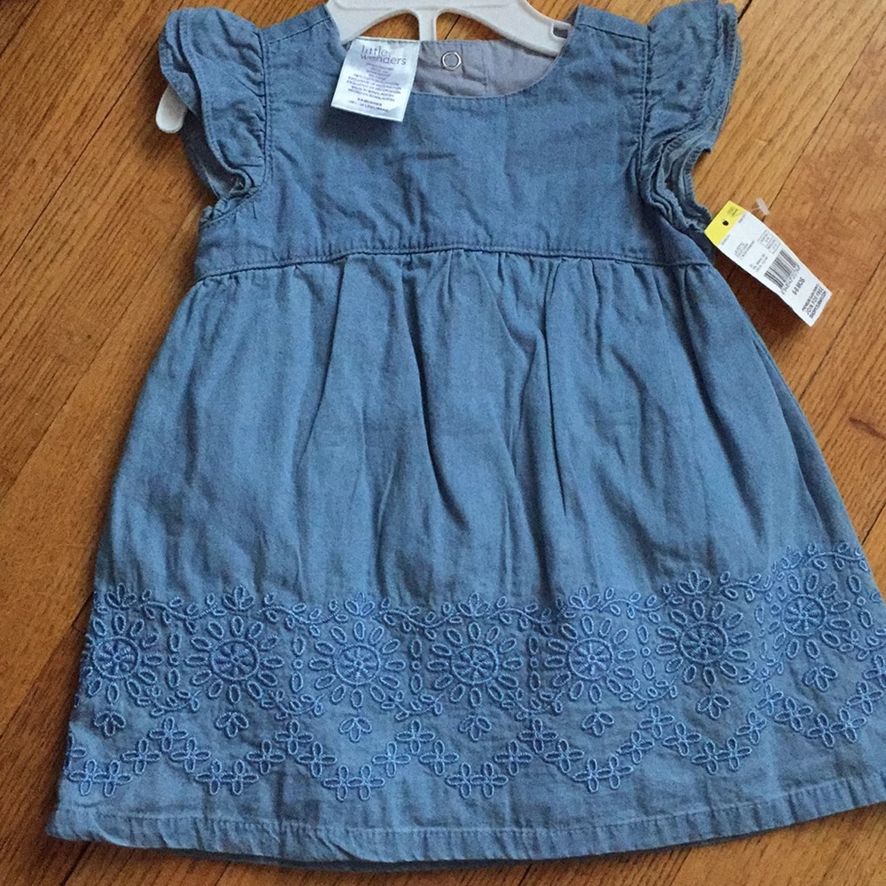 Little wonders “denim” dress